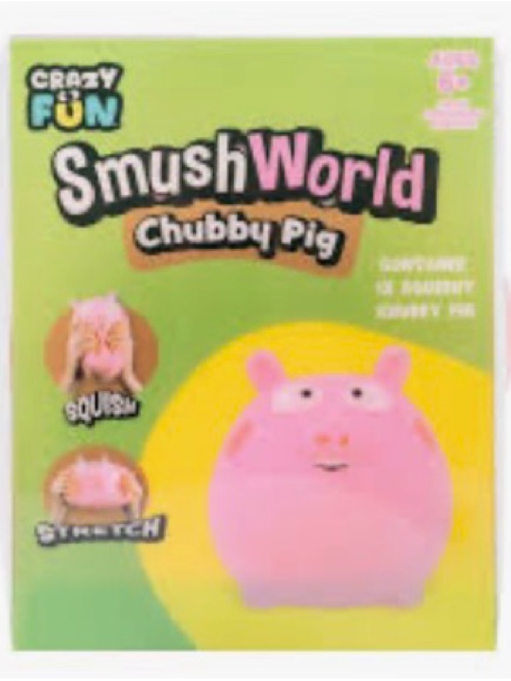 SmushMart Pink Squishy Pig Viral TikTok